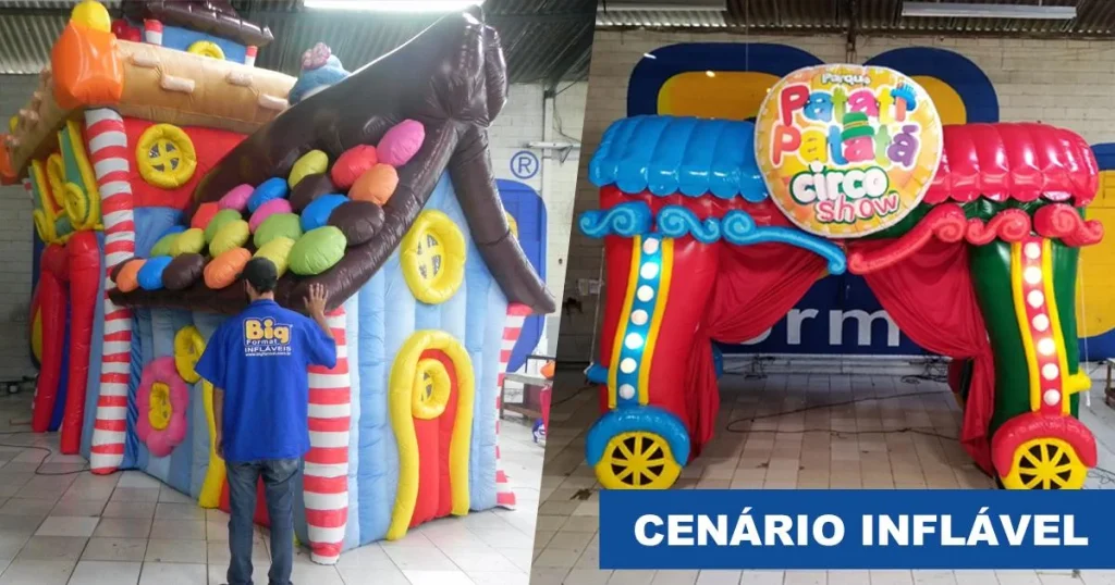 Cenários infláveis: um coringa para quem deseja criar uma atmosfera diferenciada