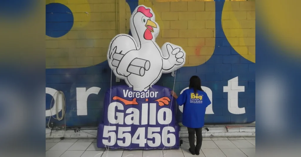 O inflável pode ser um diferencial na sua campanha política de 2020?