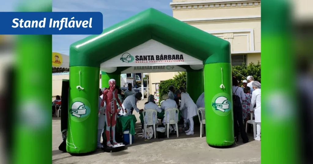 Porque optar por stands e cenários infláveis em campanhas de vacinação