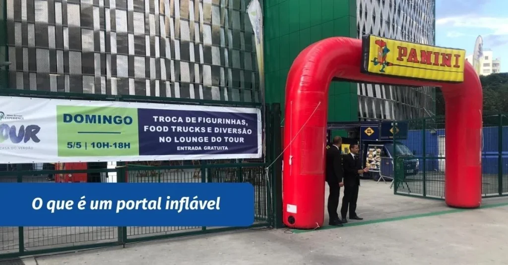O que é um portal inflável?