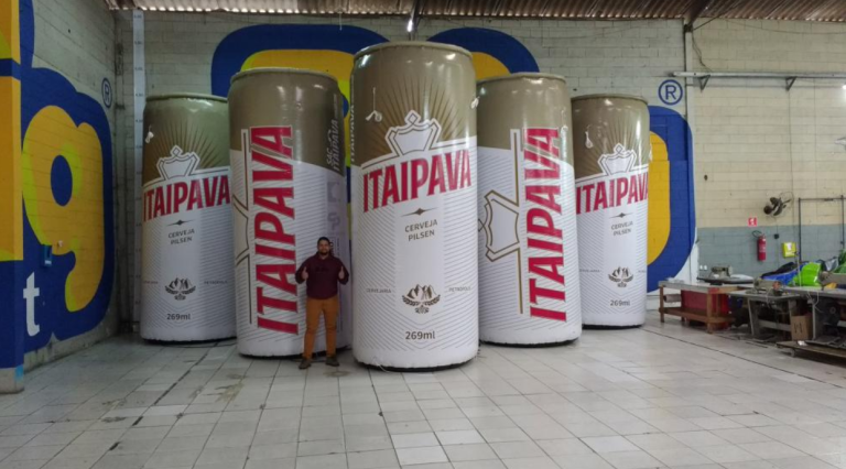 inflável personalizado para marca