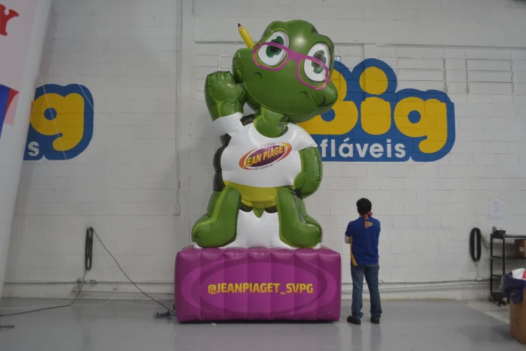 Mascote inflável