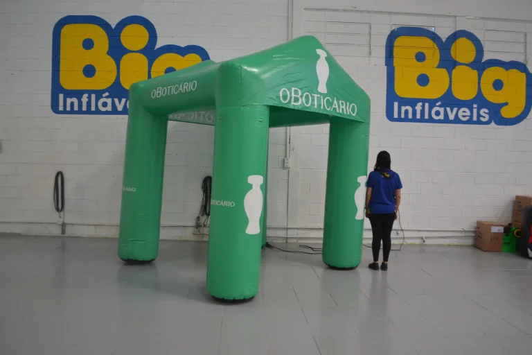 Tenda inflável