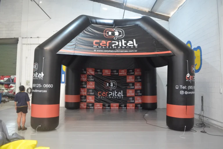 Tenda inflável