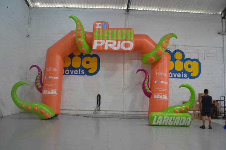Pórtico inflável