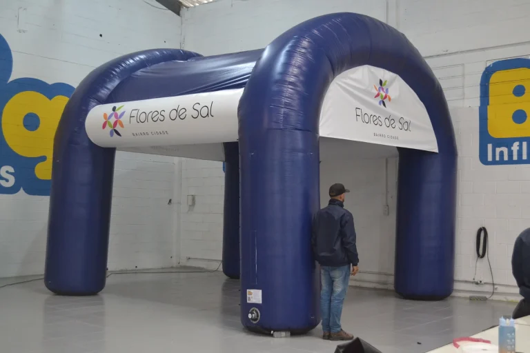 Tenda inflável