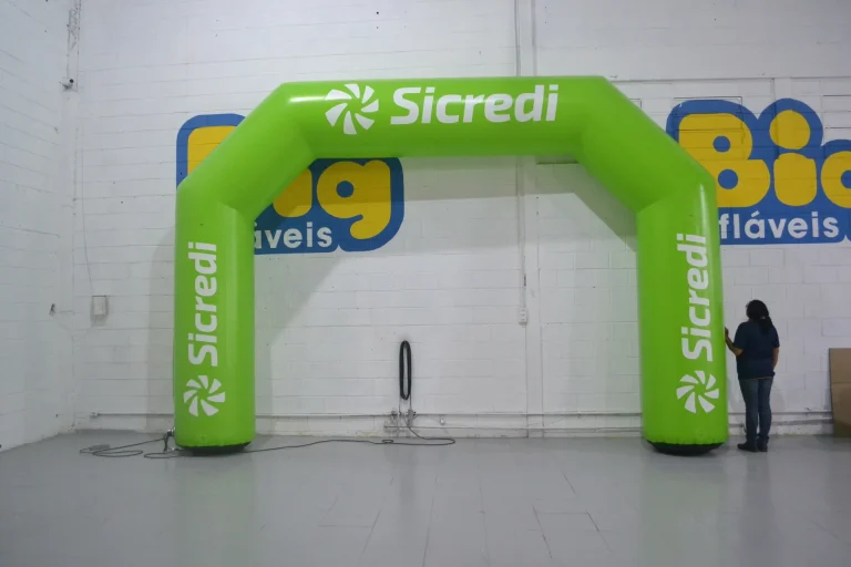 Pórtico inflável