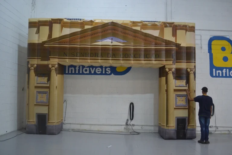 Pórtico inflável