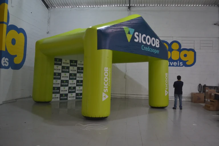 Tenda inflável