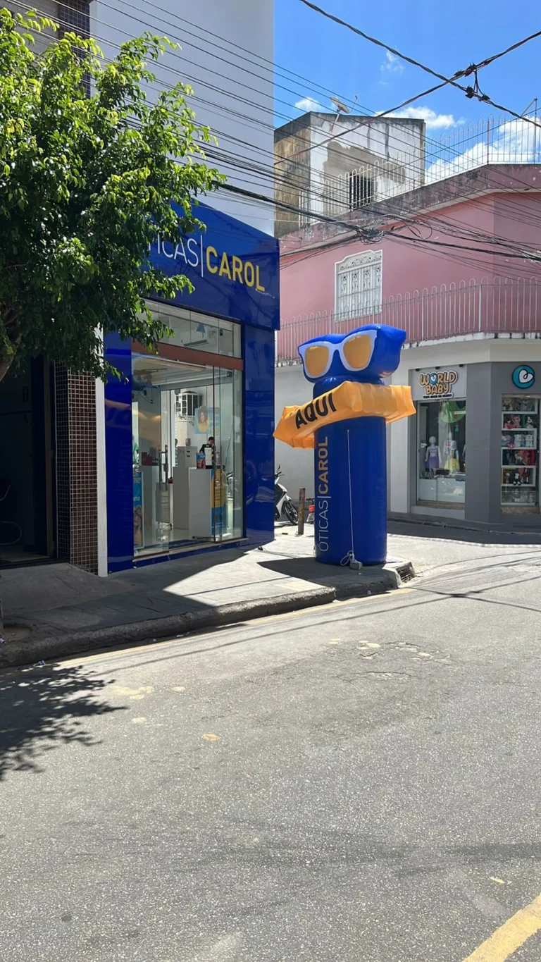 Totem inflável