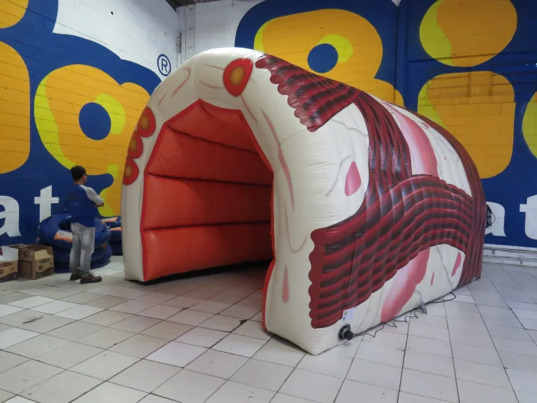 Túnel inflável