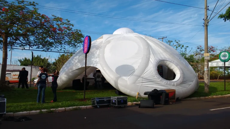 Stand inflável