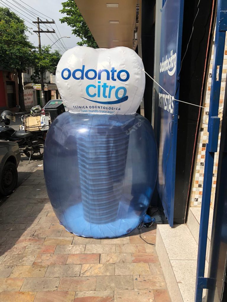 Dente inflável