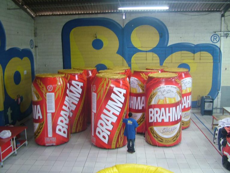 Lata inflável
