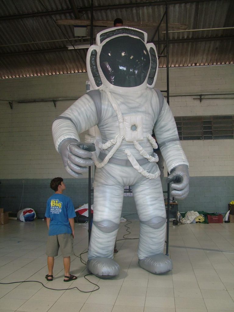 Astronauta inflável