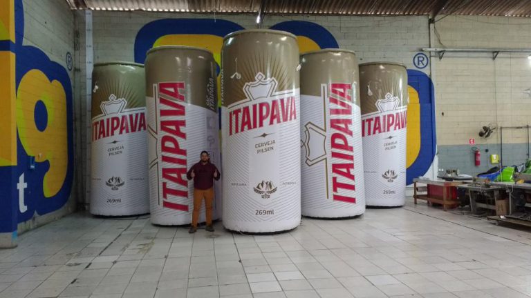 Lata inflável